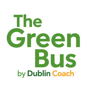 The Green Bus by Dublin Coach logo